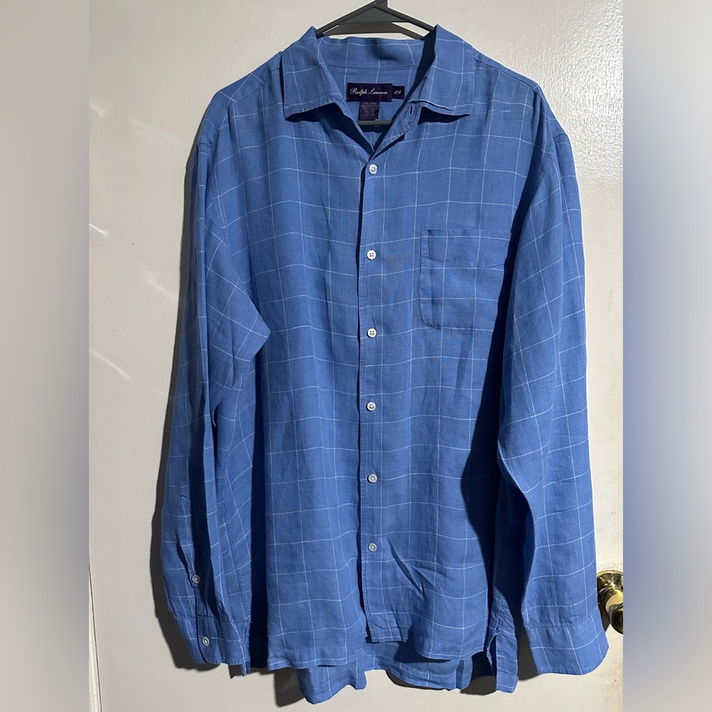 Ralph Lauren Purple Label Oxford Shirt L